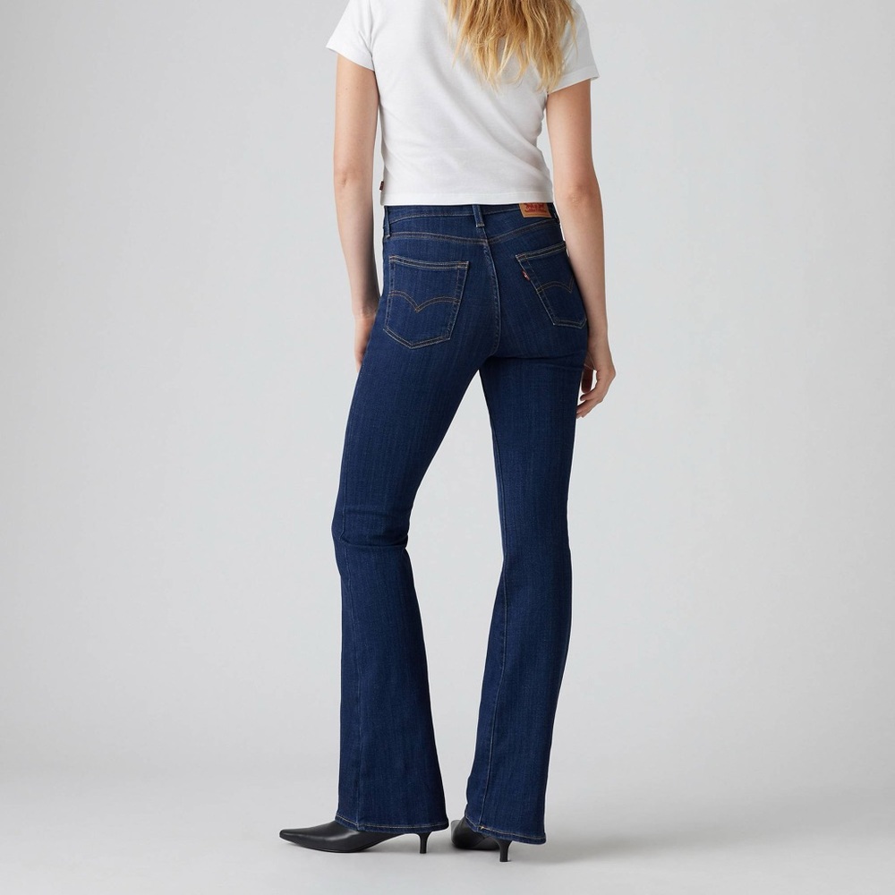 Levi's Indigo Denim Flare Jeans
